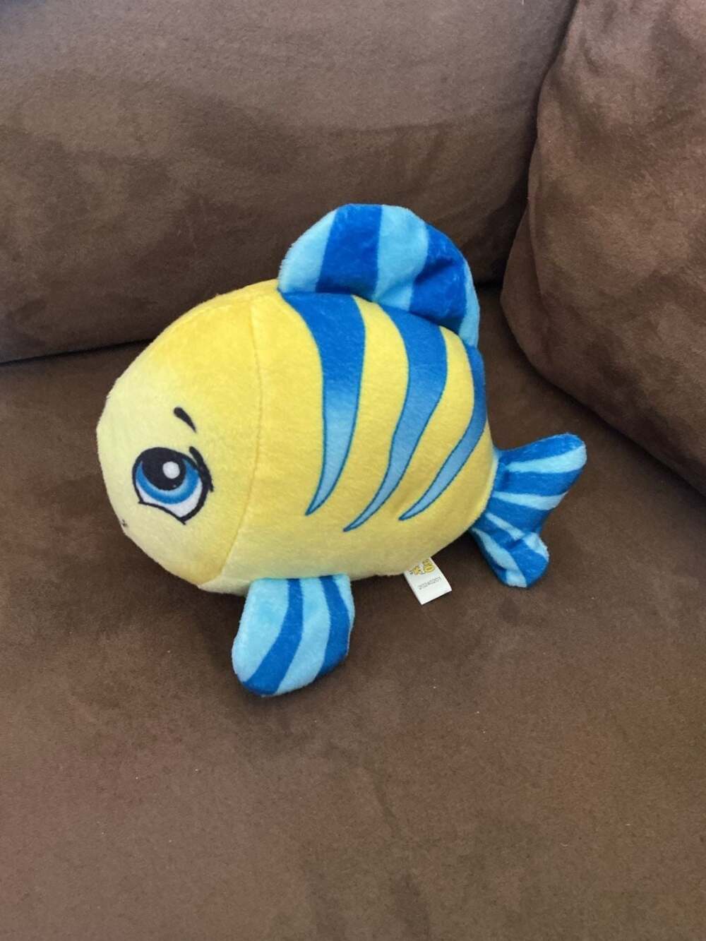 Curto Toy Mfg. Co. Ltd. Flounder The Little Mermaid Fish Plush